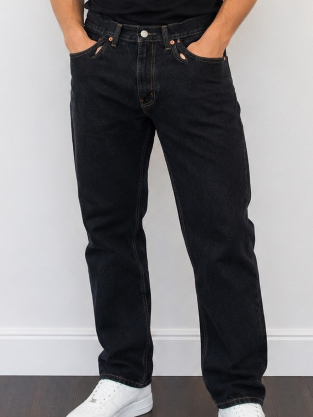 Levi's Men's Straight Jeans in Deep Blue